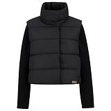 Thumbnail 1 of Barbour International Women's San Telmo Quilted Sweatshirt - Black