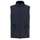 Thumbnail 1 of Barbour Men's City Chelsea Quilted Gilet - Dark Navy/Midnight Oak