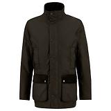 Thumbnail 1 of Barbour Men's Modern Border Wax Jacket - Dark Brown