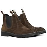 Thumbnail 1 of Barbour Men's Patton Chelsea Boots - Oiled Brown Suede