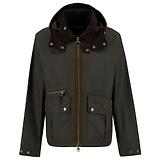 Thumbnail 1 of Barbour Men's Re-Engineered Bardon Spey Wax Jacket - Olive