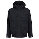 Thumbnail 1 of Barbour Men's Re-Engineered Hooded Showerproof Flight Bedale Jacket - Black
