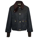 Thumbnail 1 of Barbour Women's Cropped Beadnell Wax Jacket - Sage/Ancient