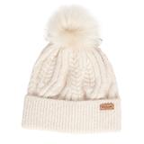 Thumbnail 1 of Barbour Women's Elsdon Cable-Knit Beanie - Eggshell