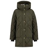 Thumbnail 1 of Barbour Women's Kailyn Puffer Jacket - Olive/Ancient Tartan