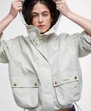 Thumbnail 5 of Barbour Women's Mae Showerproof Jacket - Stone/Ancient Tartan