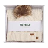Thumbnail 1 of Barbour Women's Penshaw Beanie & Scarf Gift Set - Cloud