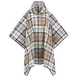 Thumbnail 1 of Barbour Women's Portree Tartan Poncho - Hessian/Navy Tartan