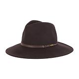 Thumbnail 1 of Barbour Women's Tack Fedora Hat - Chocolate/Praline