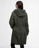 Thumbnail 4 of Barbour Women's Una Showerproof Parka - Olive/Ancient Tartan