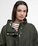 Thumbnail 5 of Barbour Women's Una Showerproof Parka - Olive/Ancient Tartan