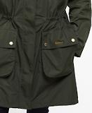 Thumbnail 7 of Barbour Women's Una Showerproof Parka - Olive/Ancient Tartan