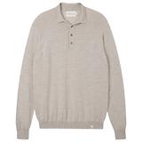 Thumbnail 1 of Peregrine Men's Beauford Made In England Polo Shirt - Light Grey