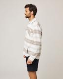 Thumbnail 4 of Peregrine Men's Made In England Blunt Overshirt - White Grid