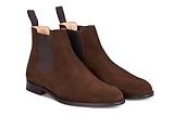 Thumbnail 3 of Tricker's Men's Brighton Chelsea Boots - Chocolate Repello Suede