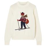Thumbnail 1 of Joules Women's Jonty Ski Intarsia Knit Jumper - Oatmeal