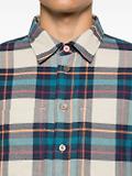 Thumbnail 5 of Paul Smith Men's Long Sleeve Casual-Fit Shirt - Ecru Check