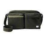 Thumbnail 1 of Paul Smith Men's 'Laser Stripe' Recycled-Nylon Crossbody Bag - Green