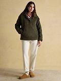 Thumbnail 4 of Joules Women's Tilly Quarter Zip Fleece - Green