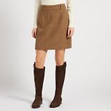 Thumbnail 3 of Joules Women's Bramble Tweed Skirt - Brown