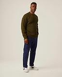 Thumbnail 3 of Peregrine Men's Ford Crew Jumper - Olive