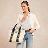 Thumbnail 3 of Holland Cooper Women's Racquets Tote - Ecru Navy