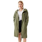 Thumbnail 1 of Hunter Unisex Downpour Andrea Pu Rain Coat - Deep Lichen Green