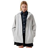 Thumbnail 1 of Hunter Unisex Downpour Izzy Pu Hooded Jacket - Microchip