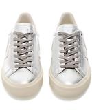 Thumbnail 7 of VEJA Women's Campo Leather Sneaker - Silver White