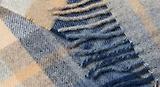Thumbnail 2 of Oliver Sweeney Men's Innerwick Scarf - Padstow Navy/Beige Check