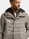 Thumbnail 5 of Didriksons Men's Logan Waterproof Jacket - Ash Brown