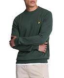 Thumbnail 1 of Lyle & Scott Men's Cotton Merino Crew Neck Jumper - Deep Green