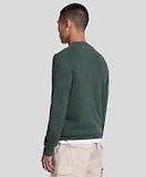 Thumbnail 4 of Lyle & Scott Men's Cotton Merino Crew Neck Jumper - Deep Green