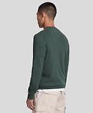 Thumbnail 2 of Lyle & Scott Men's Cotton Merino Crew Neck Jumper - Deep Green
