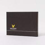 Thumbnail 3 of Lyle & Scott Men's Checked Scarf And Beanie Gift Set - Argyle Teal