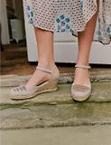 Thumbnail 6 of Penelope Chilvers Women's Mary Jane Dali Espadrilles - Putty