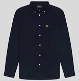 Thumbnail 5 of Lyle & Scott Men's Plain Oxford Shirt - Dark Navy