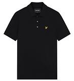 Thumbnail 5 of Lyle & Scott Men's Plain Polo Shirt - Jet Black