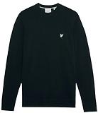 Thumbnail 5 of Lyle & Scott Men's Premium Merino Crew Neck Jumper - Lacquer