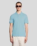 Thumbnail 2 of Lyle & Scott Men's Superfine Polo Shirt - Airy Blue