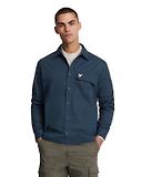 Thumbnail 1 of Lyle & Scott Men's Premium Pleated Pocket Overshirt - Midnight Blue