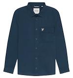 Thumbnail 5 of Lyle & Scott Men's Premium Pleated Pocket Overshirt - Midnight Blue