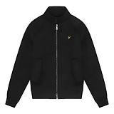 Thumbnail 1 of Lyle & Scott Men's Double Face Wool Harrington - Jet Black