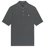 Thumbnail 5 of Lyle & Scott Men's Plain Polo Shirt - Gunmetal