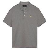 Thumbnail 5 of Lyle & Scott Men's Plain Polo Shirt - Mid Grey Marl