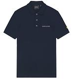 Thumbnail 5 of Lyle & Scott Men's Embroidered Polo Shirt - Dark Navy/ Cove