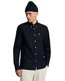 Thumbnail 1 of Lyle & Scott Men's Plain Oxford Shirt - Dark Navy