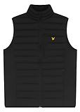 Thumbnail 1 of Lyle & Scott Men's Stretch Lightweight Quilted Gilet - Jet Black