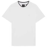 Thumbnail 1 of Lyle & Scott Men's Tipped Superfine T-Shirt - White/ Lacquer