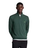 Thumbnail 1 of Lyle & Scott Men's Cotton Merino 1/4 Zip Jumper - Argyle Teal